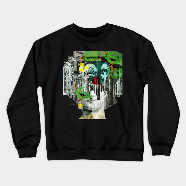 it´s all in your mind · Statue 3 Crewneck Sweatshirt by Marko